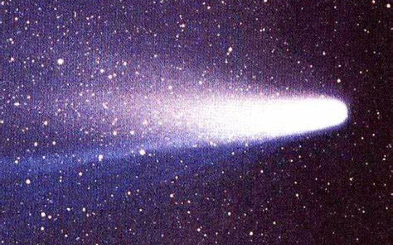 Another depiction of Halley's comet by the National Astronomy Centre.