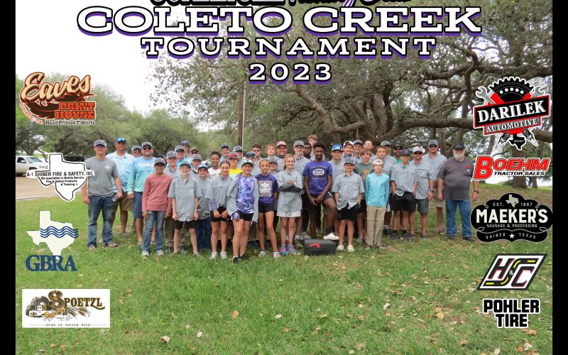Pictured are members of the Comanche Fishing Club with boat captains.