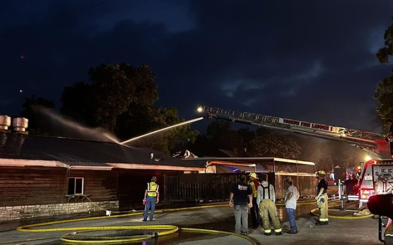 Werner's, a Shiner Staple for 33 years, will likely be closed for some months after a fire ripped through restaurant early Friday, June 16.