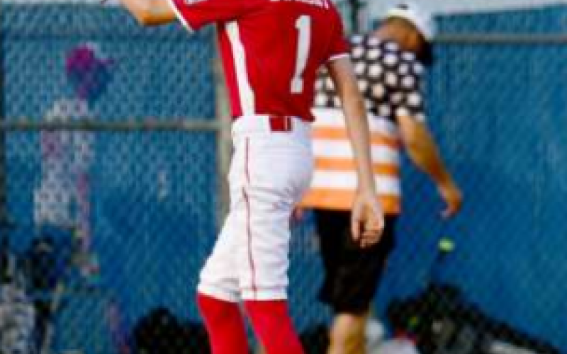 Colsen Dworsky has been solid both on the mound as well as the lead-off hitter for the Major League All-Stars. Chuck Grafe/Tribune-Herald