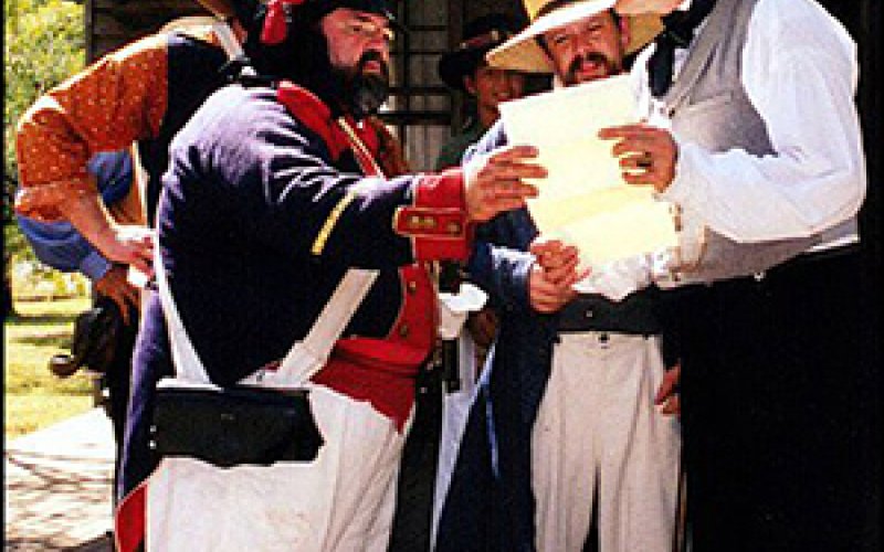 Photo by Murray Montgomery - Come &amp; Take It - Battle Enactment - Gonzales