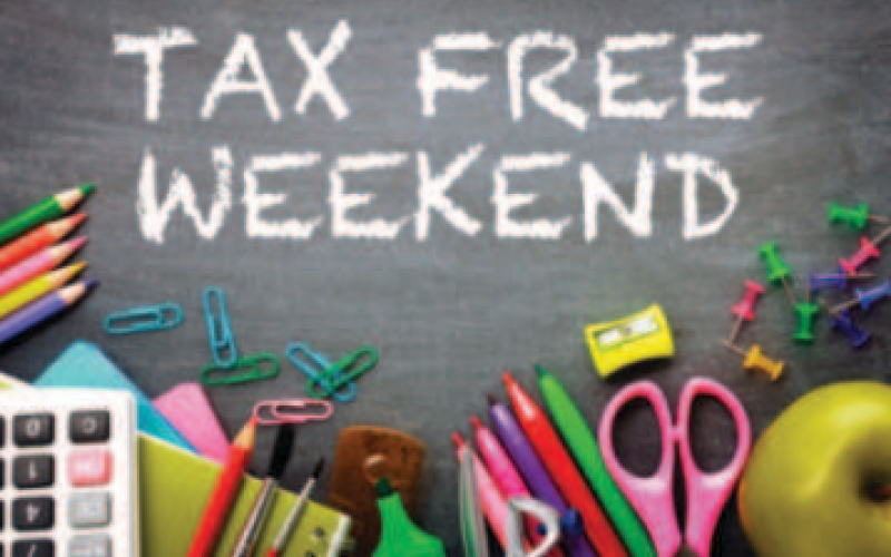 Tax Free Weekend begins Aug. 11
