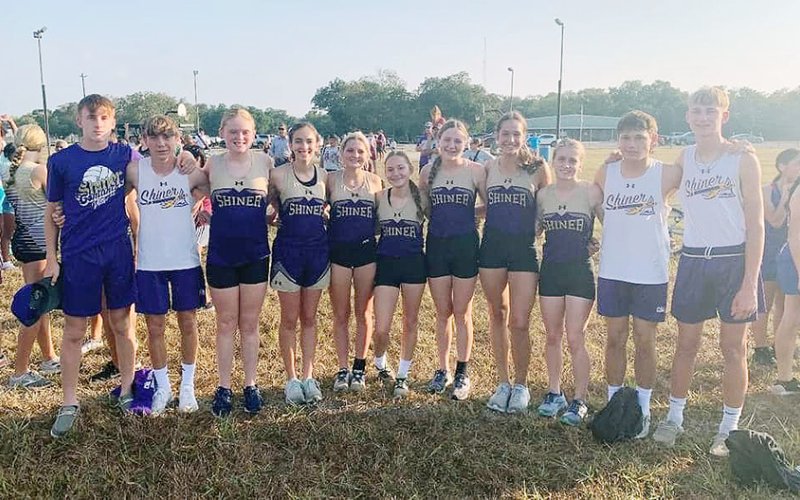 From left are Landen Christensen. Caleb Cowan, Eve Roberts, Megan Burns, Jo Caka, Emma Joslin, Callie Chrismon, Erin Pustka, Hayleigh Burns, Elijah Mesa and Boe Boehm.Photo courtesy of Michelle Winkenwerder.