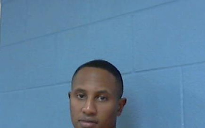 The black 2022 Porsche SUV was driven by Lamar Martin, 34, of Hallettsville. Martin was taken into custody for evading arrest and in possession of a controlled substance. Photos from HPD Facebook page