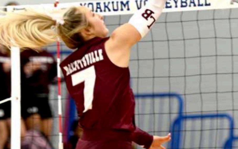 Through it all, Ella Amsden has been outstanding for the Lady Brahmas. Chuck Grafe/Tribune-Herald