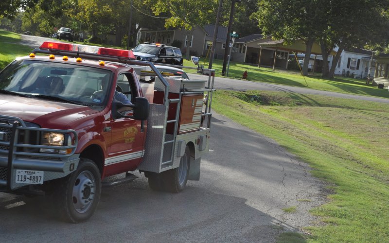 Moulton firemen usually give local kindergartners one of their most memorable moments of their schooltime in Moulton, when they give the little guys a ride abord their biggest firetruck.  Graduating high school seniors told us that.