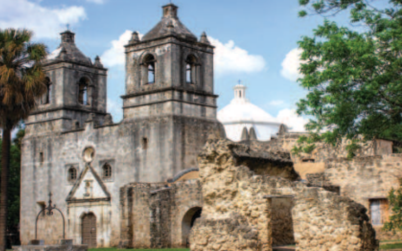 Mission Concepción, a beautiful Spanish Mission in San Antonio Stock photo by Joshua Cotton on Unsplash.