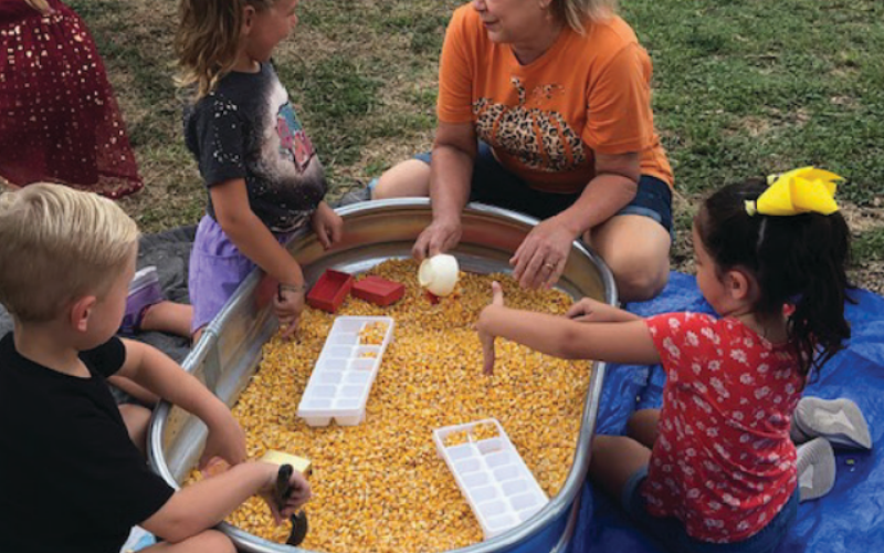 Hallettsville First United Methodist Church is hosting its Pumpkin Patch through the month of October with over 3,500 pumpkins seen lying behind the church on its grounds. The Pumpkin Patch is a great place to visit with the theme of bringing Fall to Hallettsville and offers field trips to area schools where the students can receive lessons related to the Fall season as well as games and other activities. The Patch also has a great place for photo opportunities as well.