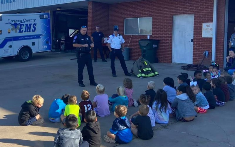 Last year's Fire Prevention Week in Shiner.