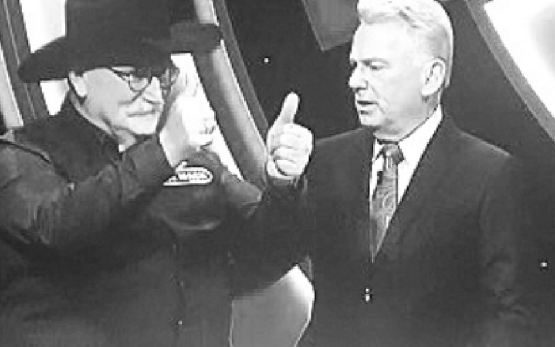 Lee Mack Turner, of Yoakum, won $7,700 from his time on Wheel of Fortune. The episode aired Nov. 8.