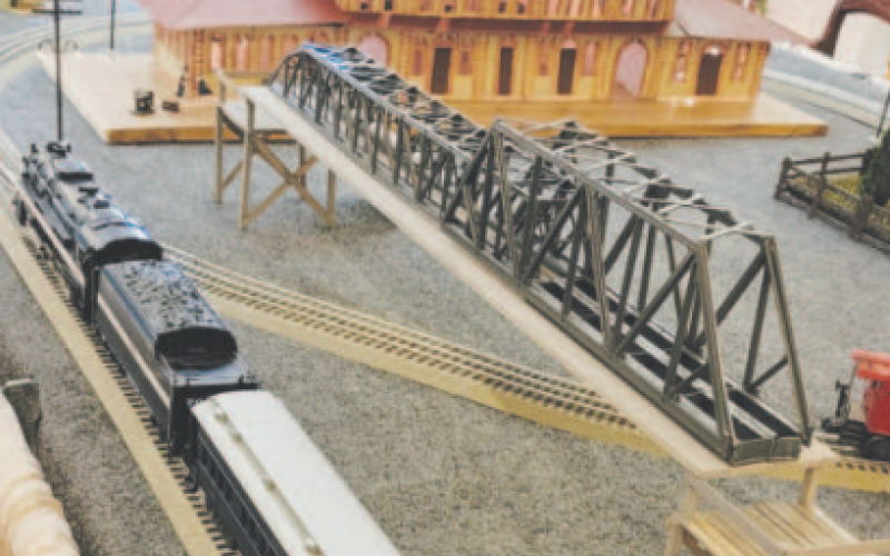 Train walkover. Contributed photo.