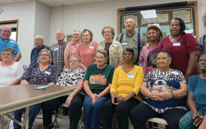 Pictured are some of the former students, their families and friends who attended the Breslau School Reunion: Harvey Drozd, Daniel Drozd, Delores Shely, Caye Langford, Jerome Drozd, Nan Drozd, Dave Washington, Annie Vahalik, Philip Vahalik, Patsy Zabransky, Judy Drozd, Lucille Drozd, Johnnie Adams, Marcia Curry, Diane Wilson, Kimberly Wilson, Shirley Burton and Hannah North.
