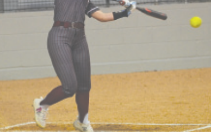 Ella Amsden had a hit and drove in one run in the victory over Smithville. Chuck Grafe/Tribune-Herald