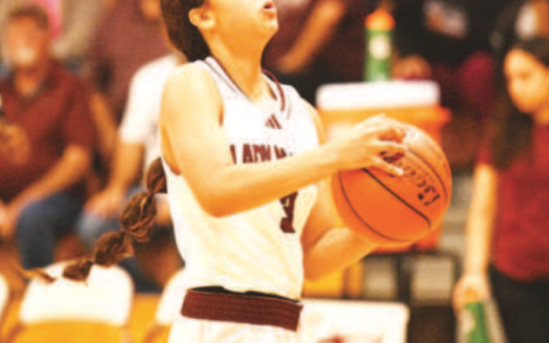 Kasey Harper scored 10 points in the loss to Cole. Chuck Grafe/ Tribune-Herald