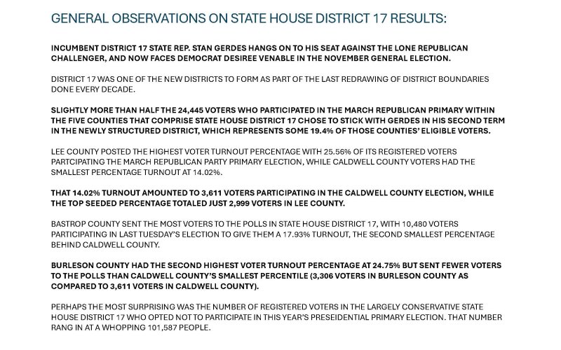 State House District 17, Page 2