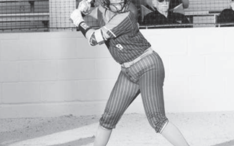 Macie Jansky hit a two-run home run and doubled in the victory over Yoakum Friday. Chuck Grafe/Tribune-Herald