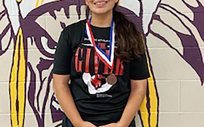Girls singles. Jennifer Arellano. Photo courtesy of Desiree Nitsch.