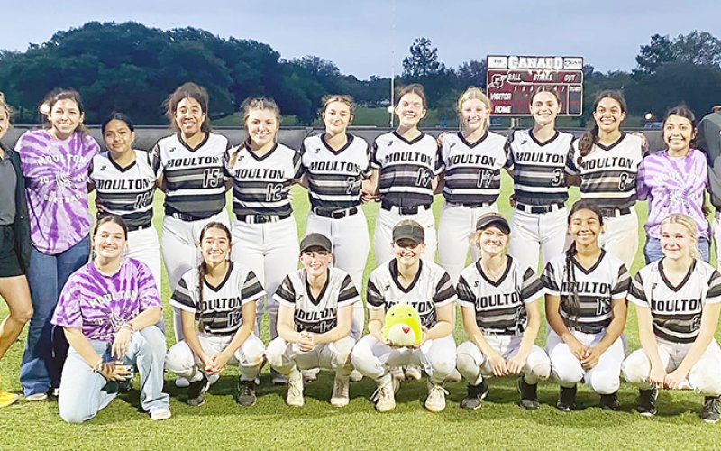 The Kittens will play Leakey in the regional semifinals. Photo courtesy of Moulton ISD.