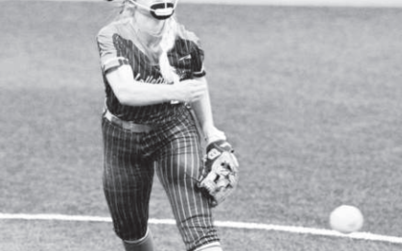 Madison Mikes ran her record to 12-0 with the Game 1 win. Chuck Grafe/ Tribune-Herald
