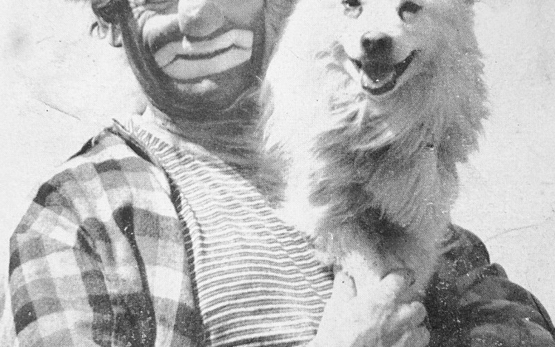 Dailey Bros. Circus clown - Not identified