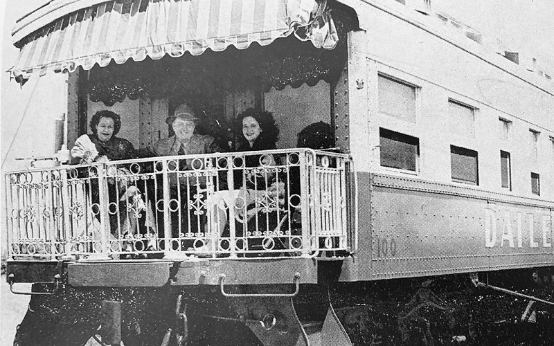 Circus train was home to the Davenport family on the road