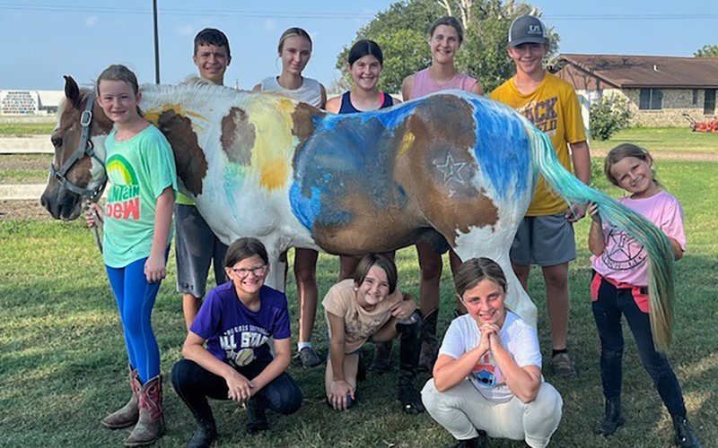Pictured are students who attended this year’s Intermediate Camp Session. Photo courtesy of Samantha Starkey.
