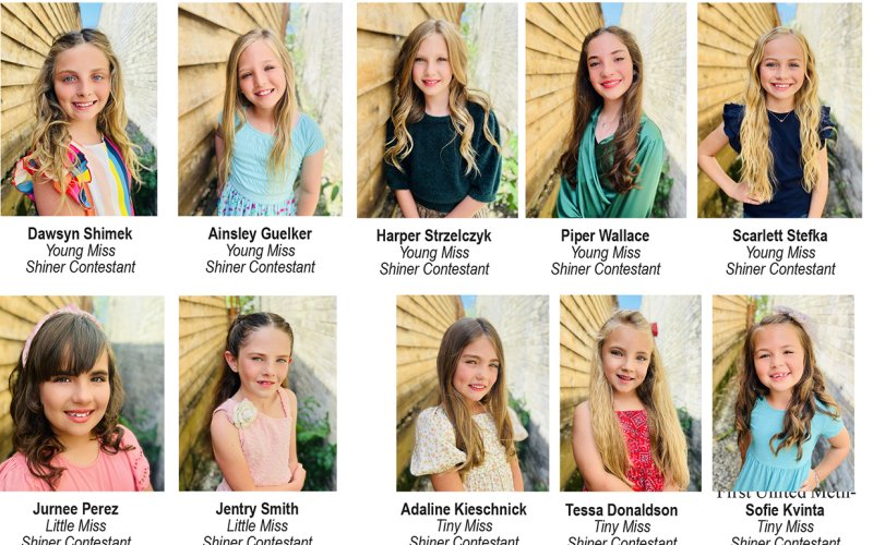 Young Miss, Little Miss and Tiny Miss Contestants