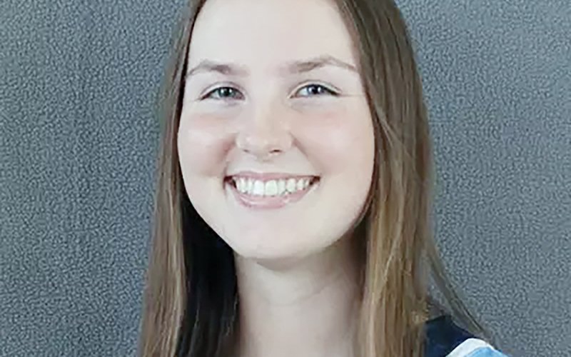 St. Paul class of 2022 and ETBU athlete Sydney Green got three hits, scored one run and had two RBI in nine games as the Lady Tigers won their second DIII national championship. Photo courtesy of East Texas Baptist University Athletics.
