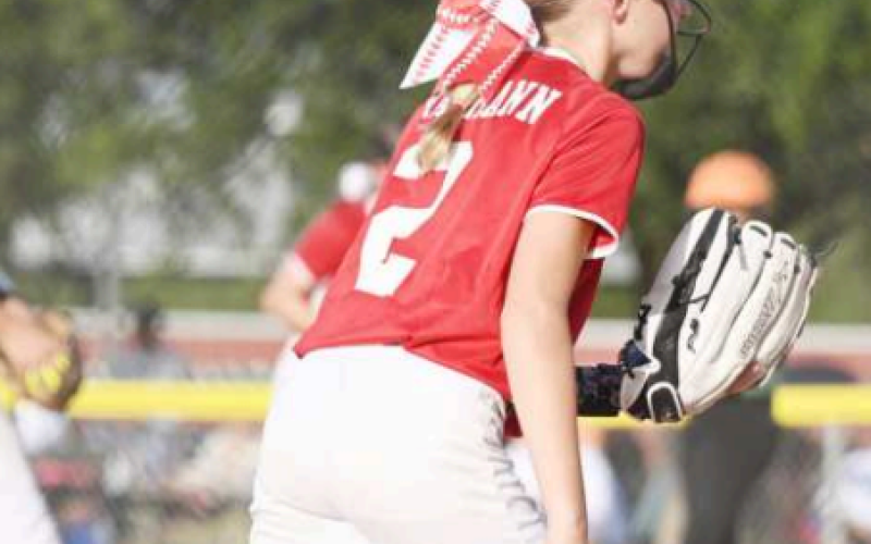 Third baseman Chloe Grahmann has played an integral part in the Major League girls success. Chuck Grafe/Tribune-Herald