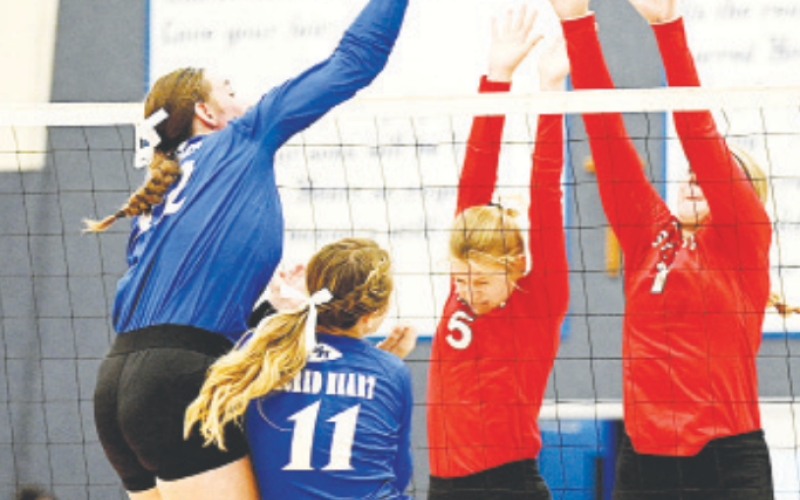 All-state outside hitter Annika Brooks, left, returns to the fold for the Indianettes. Chuck Grafe/Tribune-Herald