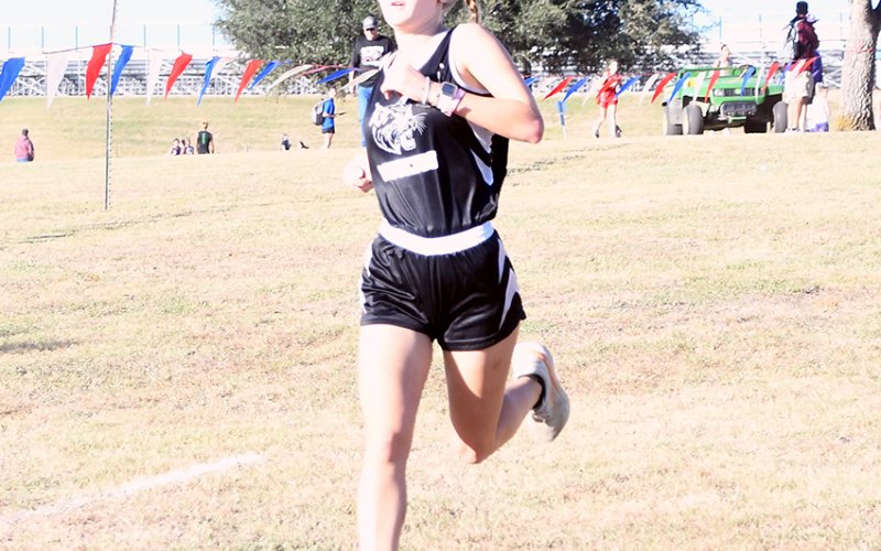 Karsyn Blahuta got fourth place in the 1A-2A girls. Photo by Mark Lube.