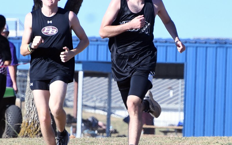 Bryan Fernandez (right) was top 10 with eighth place. Photo by Mark Lube.