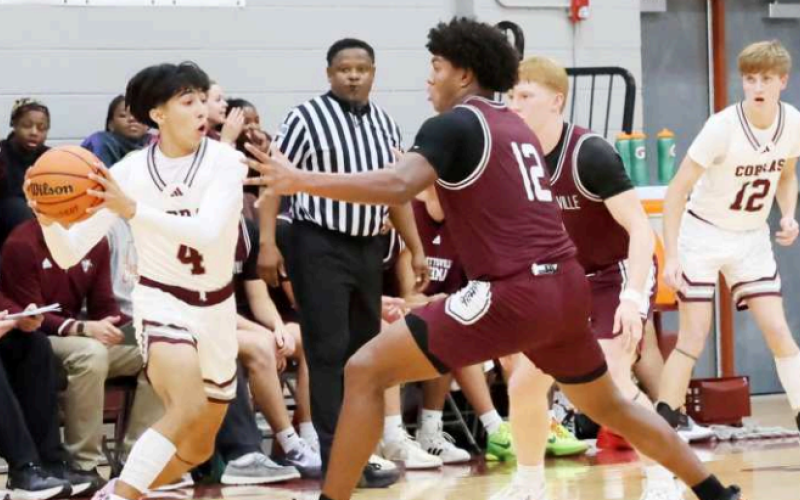 Jorian Wilson scored 14 points in the loss to Industrial. Chuck Grafe/Tribune-Herald