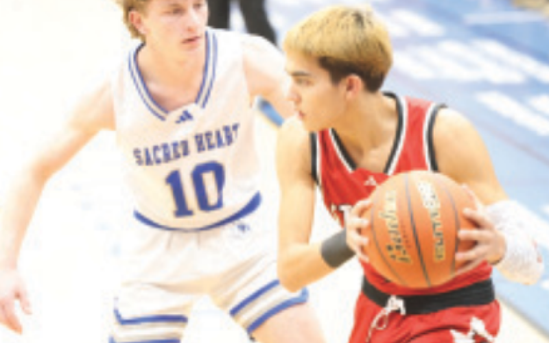 Ty Noska vs. St. Paul. Chuck Grafe/Tribune-Herald