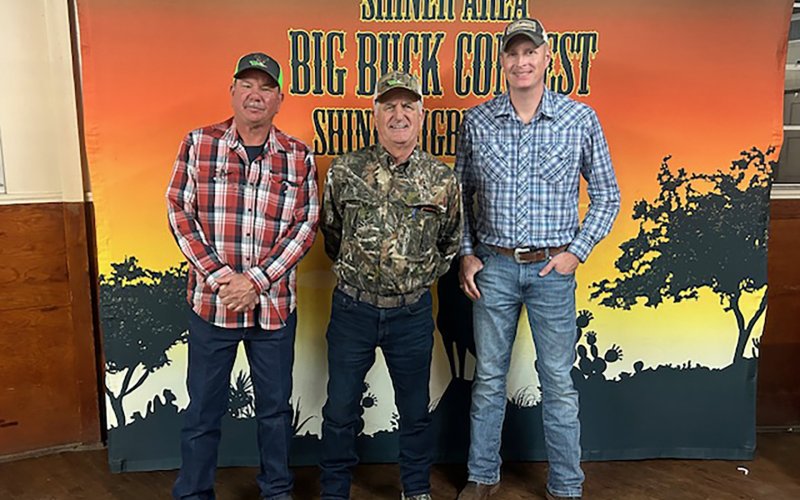Texas Open South adult - third place Gerard Jalufka, second place Frank Wojtek, first place Kyle Gerke.