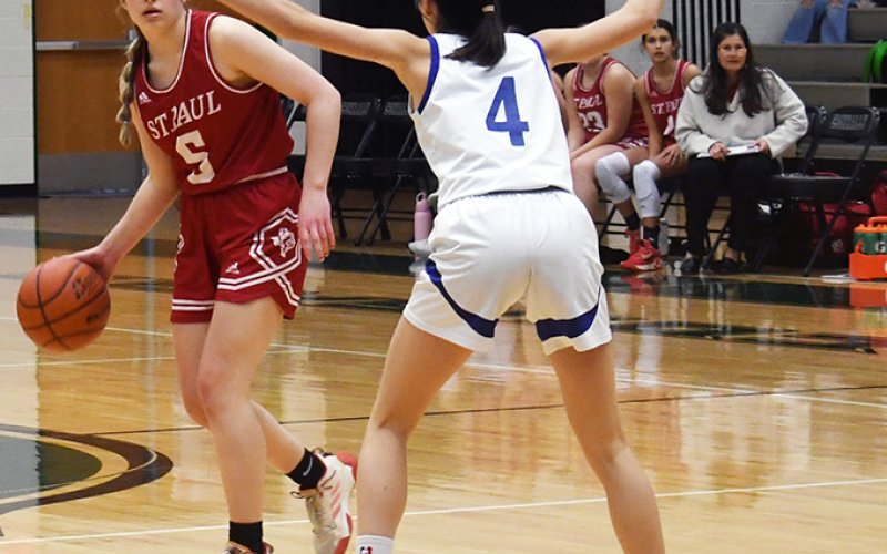 The St. Paul girls advanced to the TAPPS regional round. Photo by Mark Lube.
