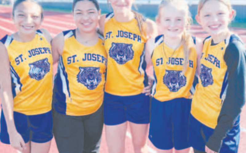 Pictured from left to right are Jarely Gutierrez, Maleeyah Grant, Haylee Ratley, Kaia Novicke, Faith Boysen. Contributed photo.