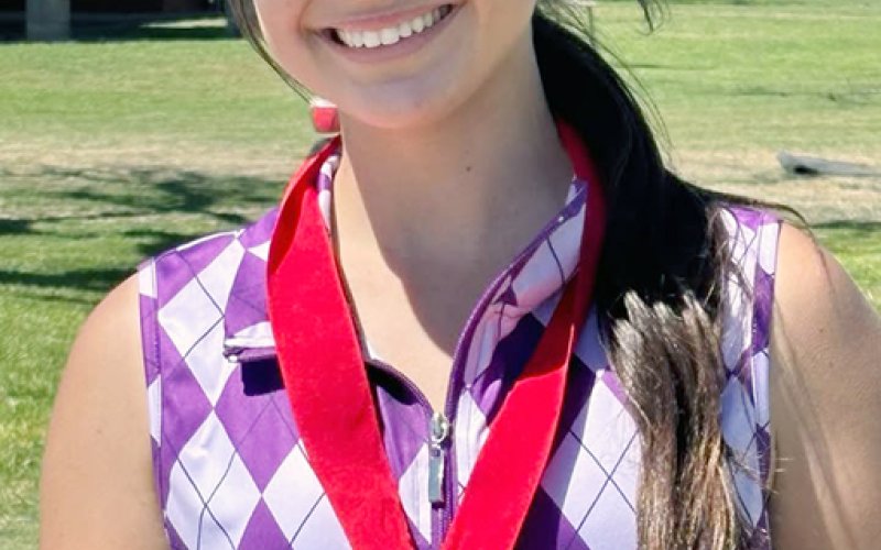 Tawni Shelton led the Lady Comanches with a 107. Photo courtesy of Michelle Winkenwerder.