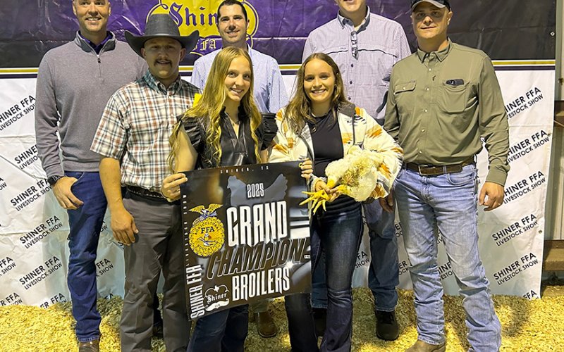Grand Champion Broilers  - Exhibited by Riley Fluitt