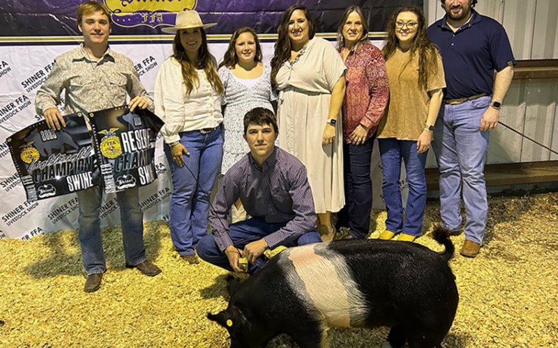 Reserve Champion Swine  - Exhibited by Jase Rainosek