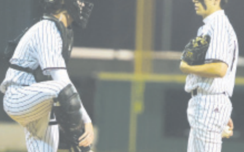 Carter Blaha, left, and Brock Bludau. Photo by Chuck Grafe