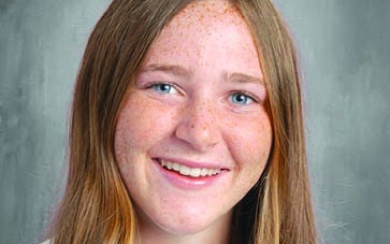 Valedictorian Callie Chrismon