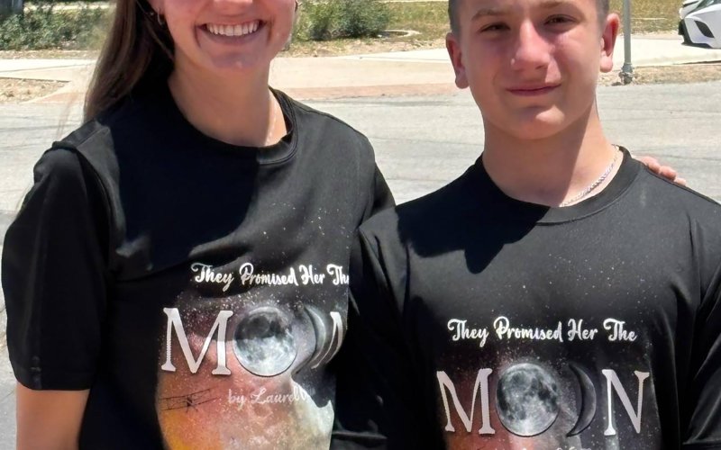 Evy Johnson and Bryce Pohler