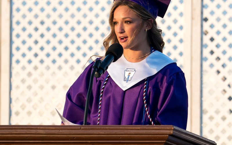 Callie Sevcik. Photo by Lori Raabe