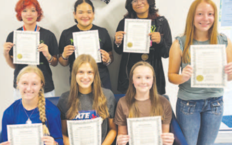 Yoakum High School (YHS) Lady Bulldog 2025 State Golf Tournament, Head Golf Coach Silas Robinson; Emma Fling placed 42nd out of 70 participants; YHS 2025 UIL Theatrical Design State Meet, YHS Theatrical Design Sponsor Adriana Bridges; students competed individually this year inlcuded Allison Cardona, 2nd Place Marketing; Jenny Lopez, 4th Place Hair and Makeup Design; Nick Cortez, 5th Place Set Design; Evie Flores, 6th Place Hair and Makeup Design; McKenna Clyne, State Finalist Set Design; Ava Pierce, State
