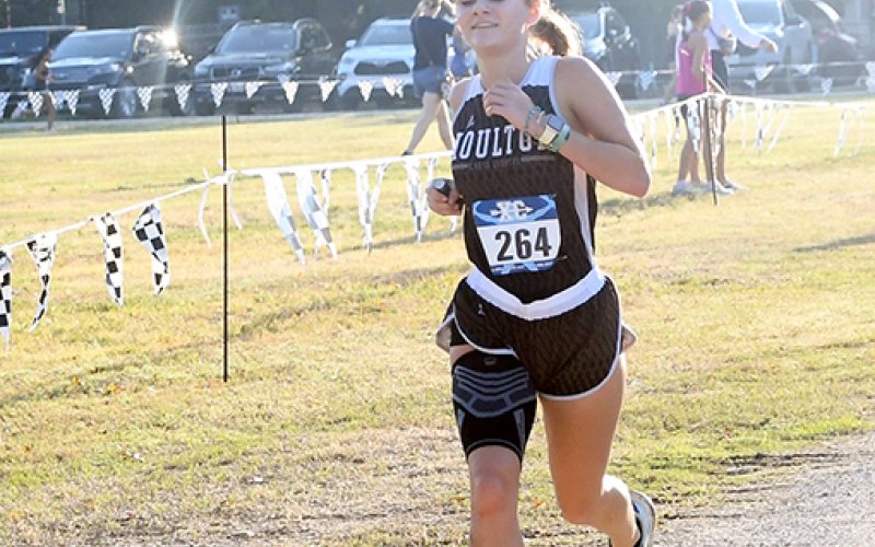 Karsyn Blahuta finished in the top 10 with seventh place. Photo by Mark Lube.