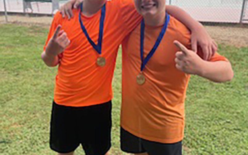 William Herzik and Patrick Taylor. Photo courtesy of Courtney Johnson.
