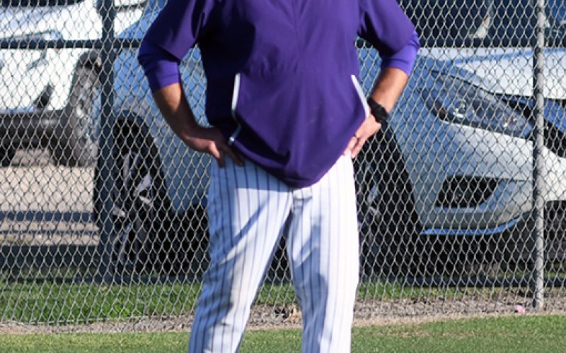 Comanche boss Daniel Boedeker picked up his 500th win as head coach in the March 17 game at Weimar. Photo by Mark Lube.