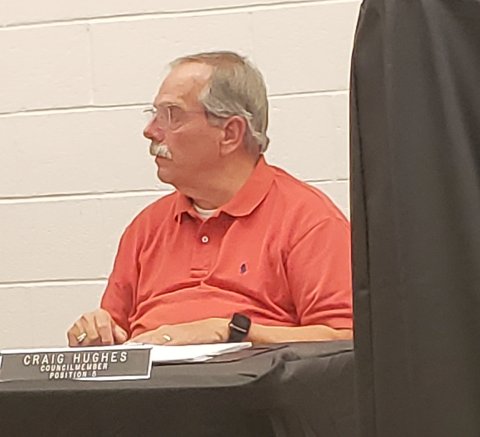 Councilman Craig Hughes was elected the new mayor pro-tem in Mouton earlier this month.