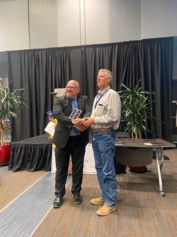 Dr. Dan Stafford, local veterinarian and president of the SISD board